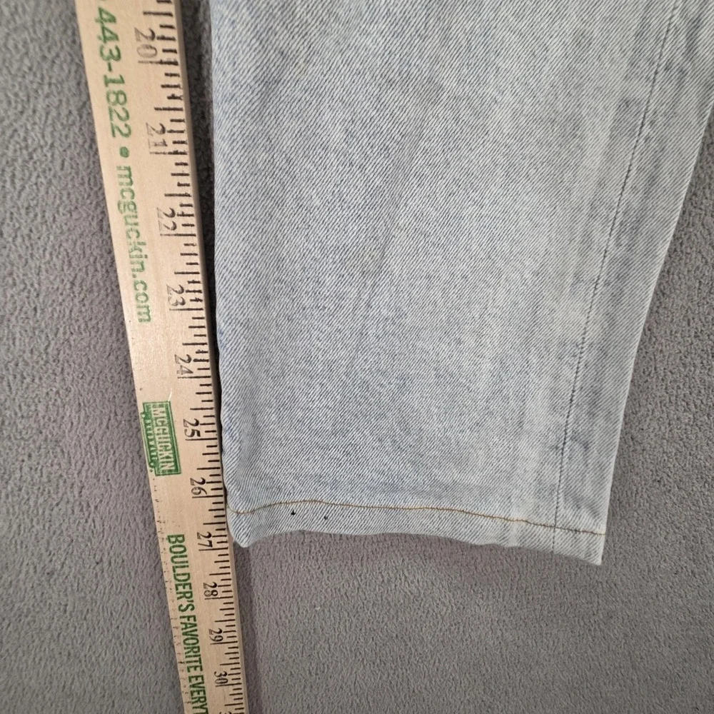 Levis Jeans Mens Selvedge Blue Light Wash Slim Thrashed Fits‎ 34x27